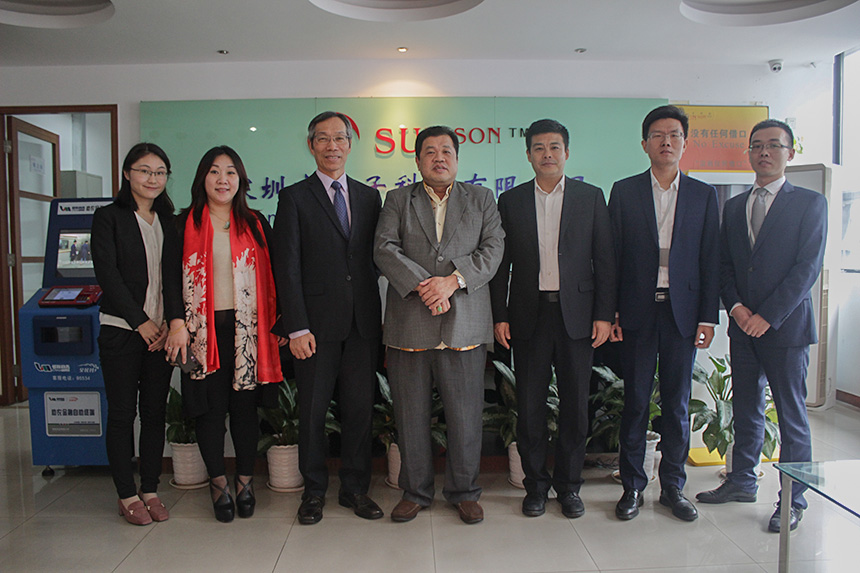 國(guó)際慈善協(xié)會(huì)主席拿督曾國(guó)龍少校及其高級(jí)助理劉女士蒞臨旭子科技拜訪參觀