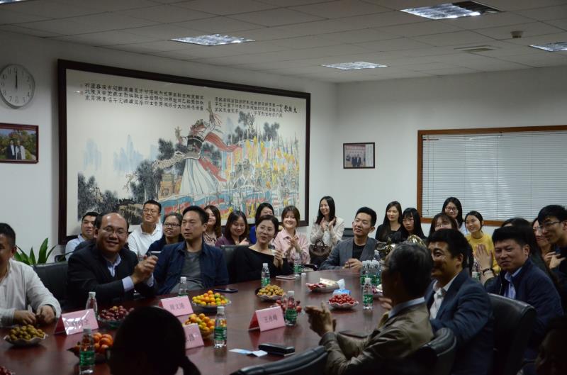 香港嶺南大學(xué)代表團蒞臨旭子考察指導(dǎo)