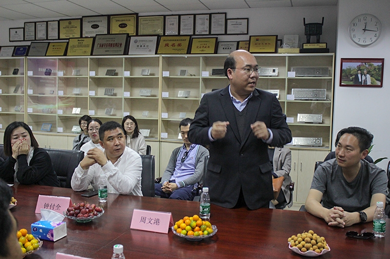 香港嶺南大學(xué)代表團蒞臨旭子考察指導(dǎo)